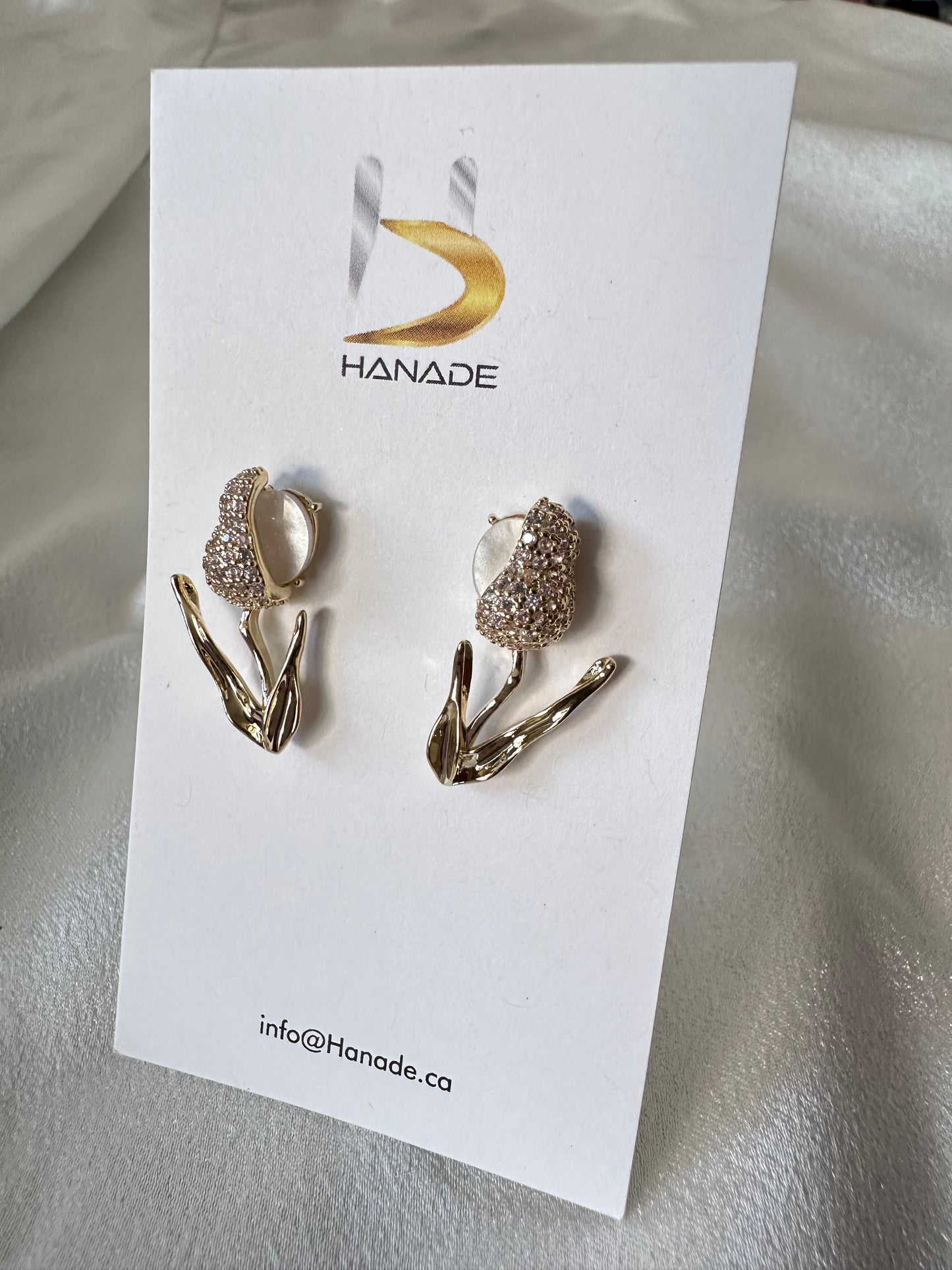 Tulip Shaped Stud Earring