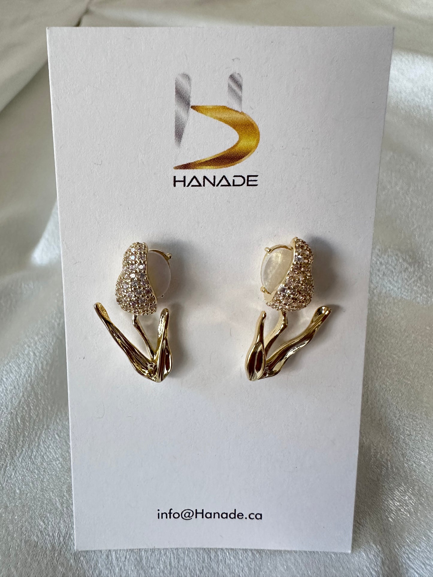 Tulip Shaped Stud Earring