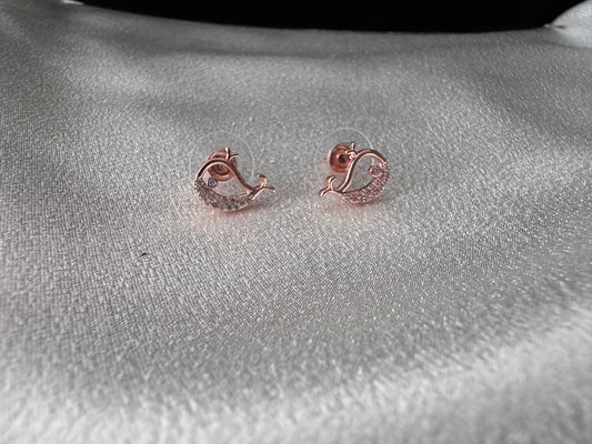 Dia Form Stud Earring
