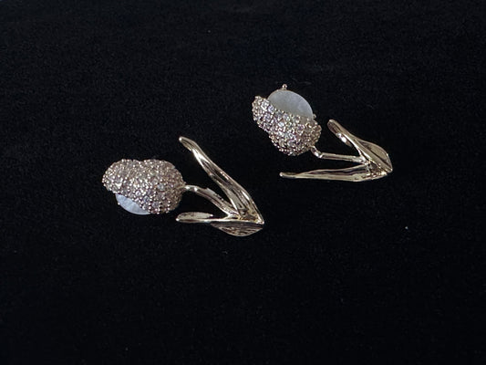 Tulip Shaped Stud Earring