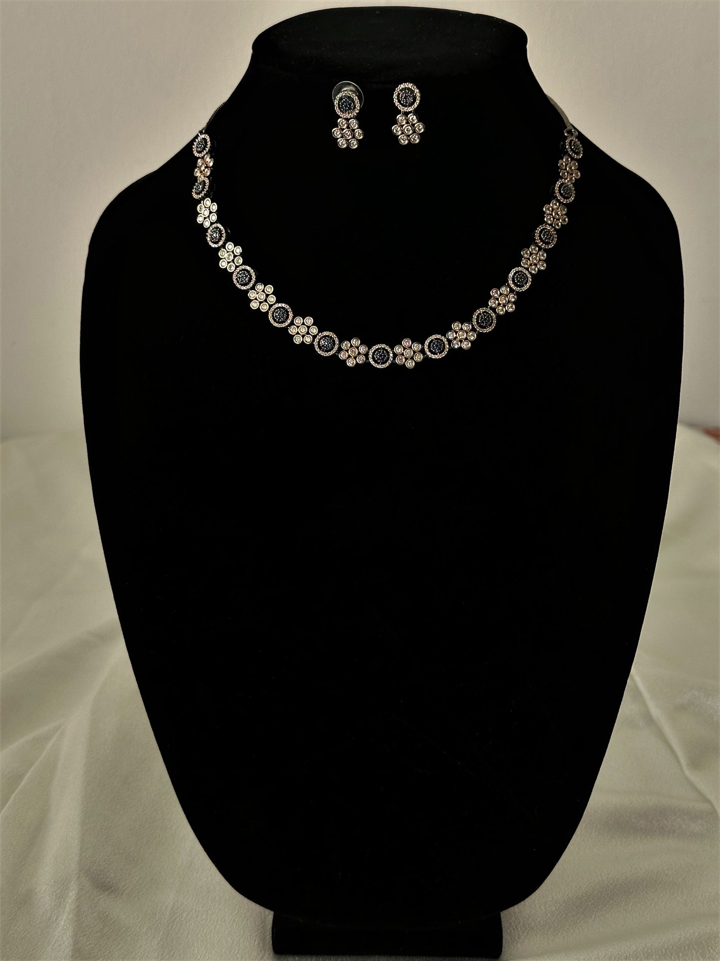 Allure- Fusion of Kundan & AD Necklace Set